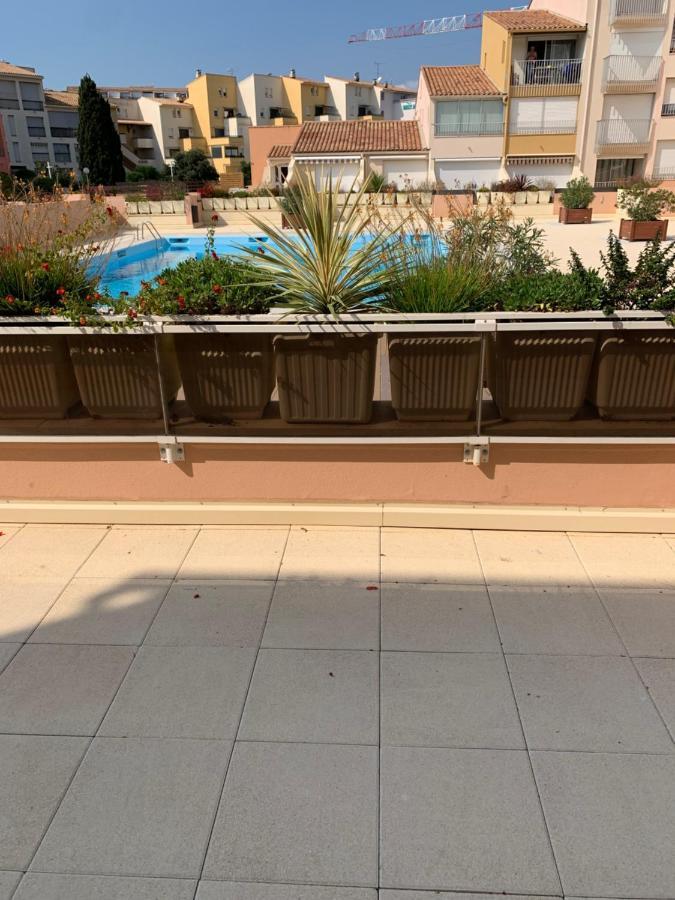 Grand T3 Piscine, Garage Centre Port Apartment Agde Exterior photo
